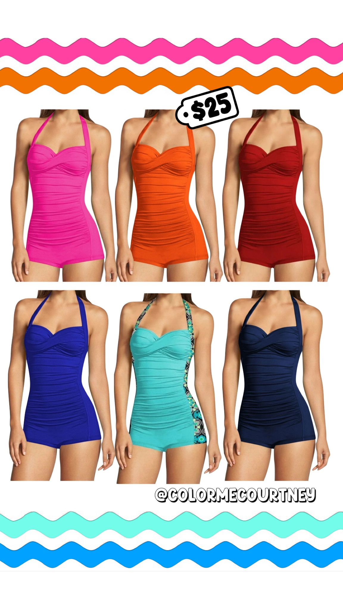 #walmartpartner this cute suit comes in so many color (white / black & army green too) @walmartfashion #walmartfashion @walmart

#LTKFindsUnder100 #LTKSwim #LTKFindsUnder50