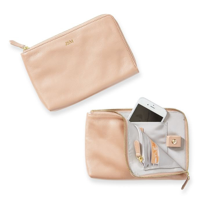 Commute Zipper Pouch, Foil Debossed | Mark and Graham | Mark and Graham