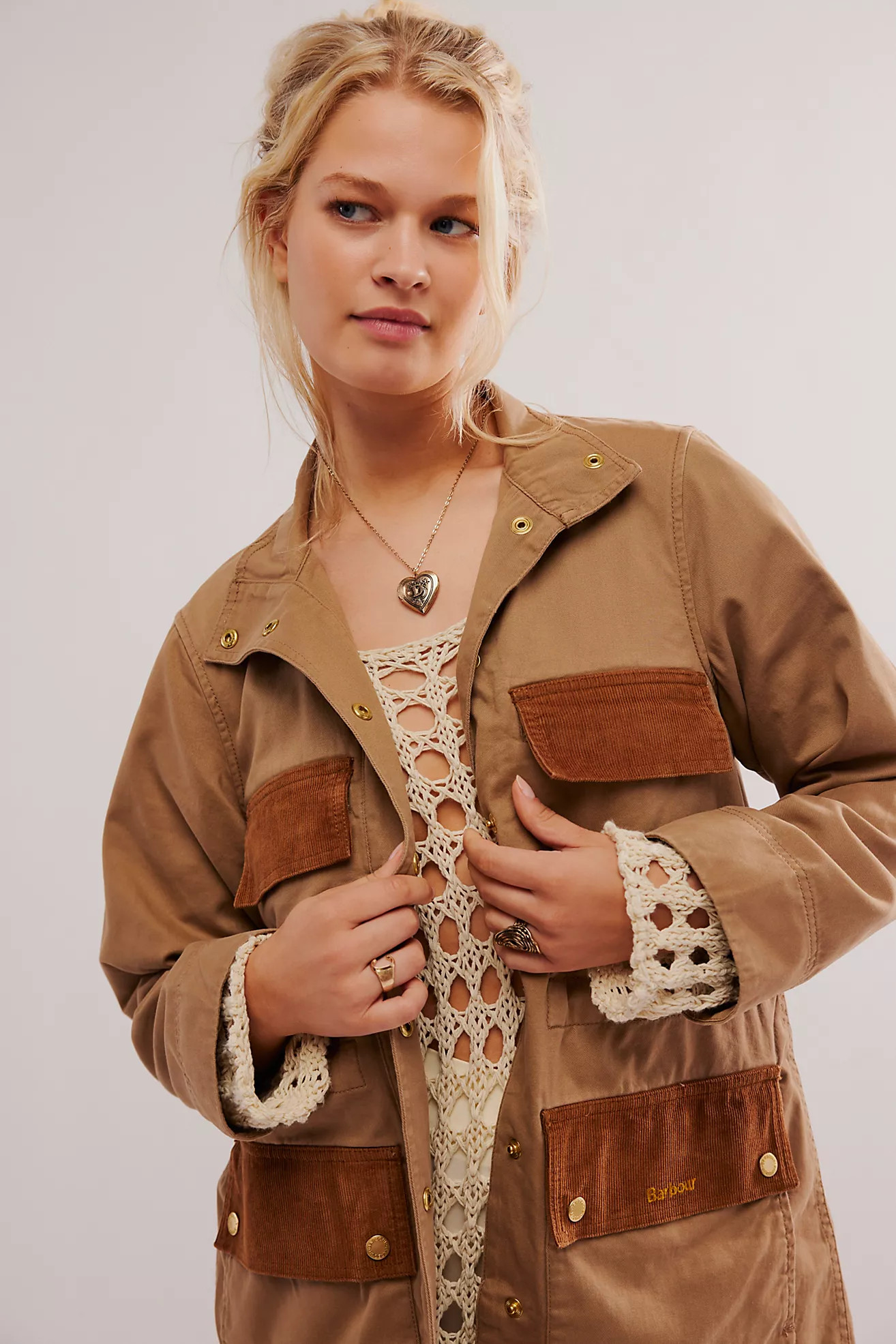 Barbour Maeva Utility Jacket | Free People (Global - UK&FR Excluded)