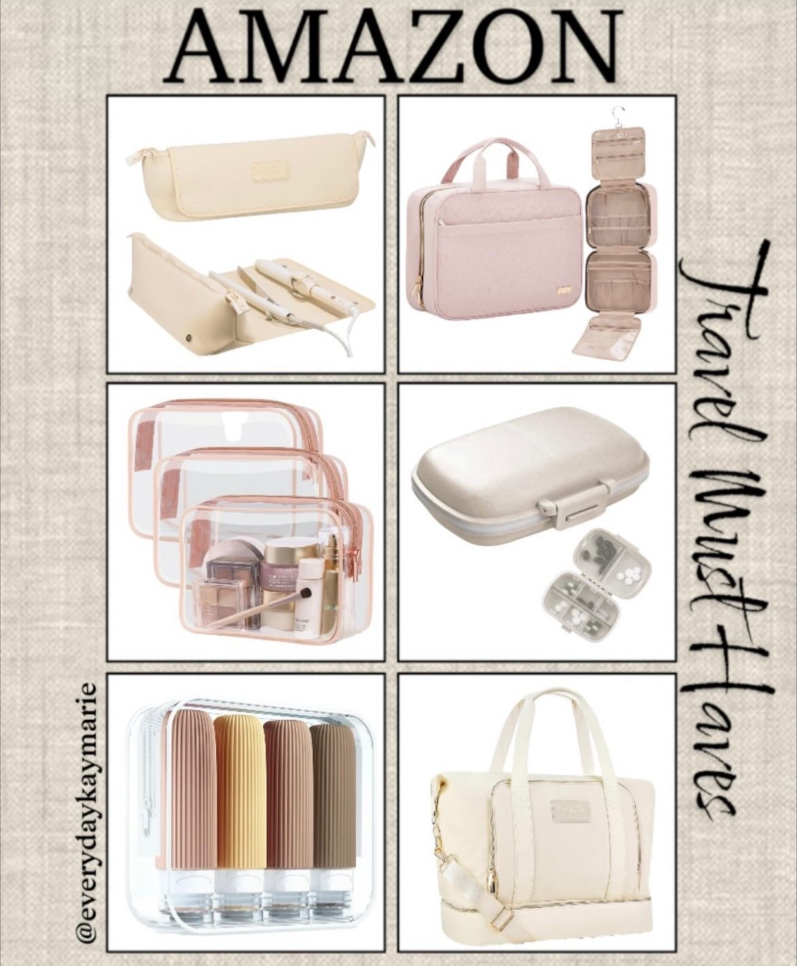 Affordable travel must haves 💕✈️

#travelmusthaves #vacayfinds #vacaymusthaves #packingnecessities 

#LTKSeasonal #LTKFindsUnder50 #LTKTravel

