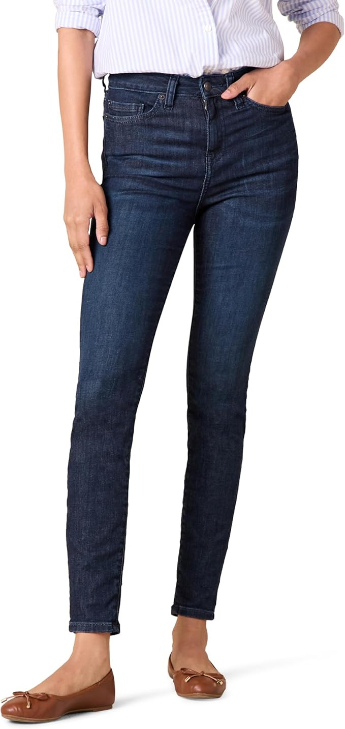 Amazon Essentials Women's High-Rise Skinny Jean - Discontinued Colors | Amazon (US)