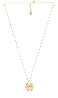 gorjana Palm Coin Necklace in Gold from Revolve.com | Revolve Clothing (Global)