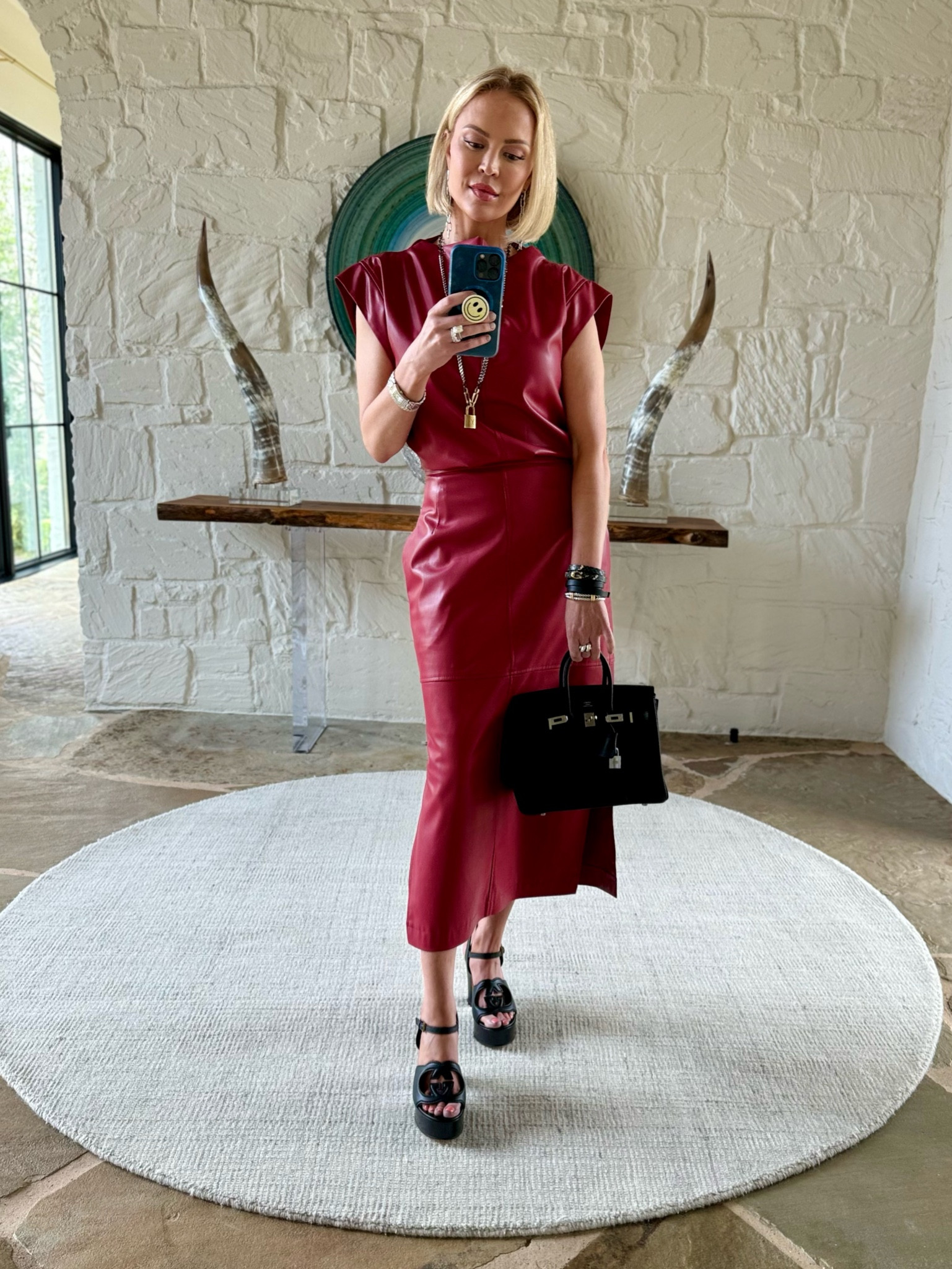 I’m obsessed with this faux leather dress that is uber chic and sophisticated without breaking the bank. 

#LTKworkwear #LTKover40 #LTKsalealert