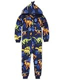 The Children's Place Baby Girls' Long Sleeve Fleece Zip Up Onesie Pajama | Amazon (US)
