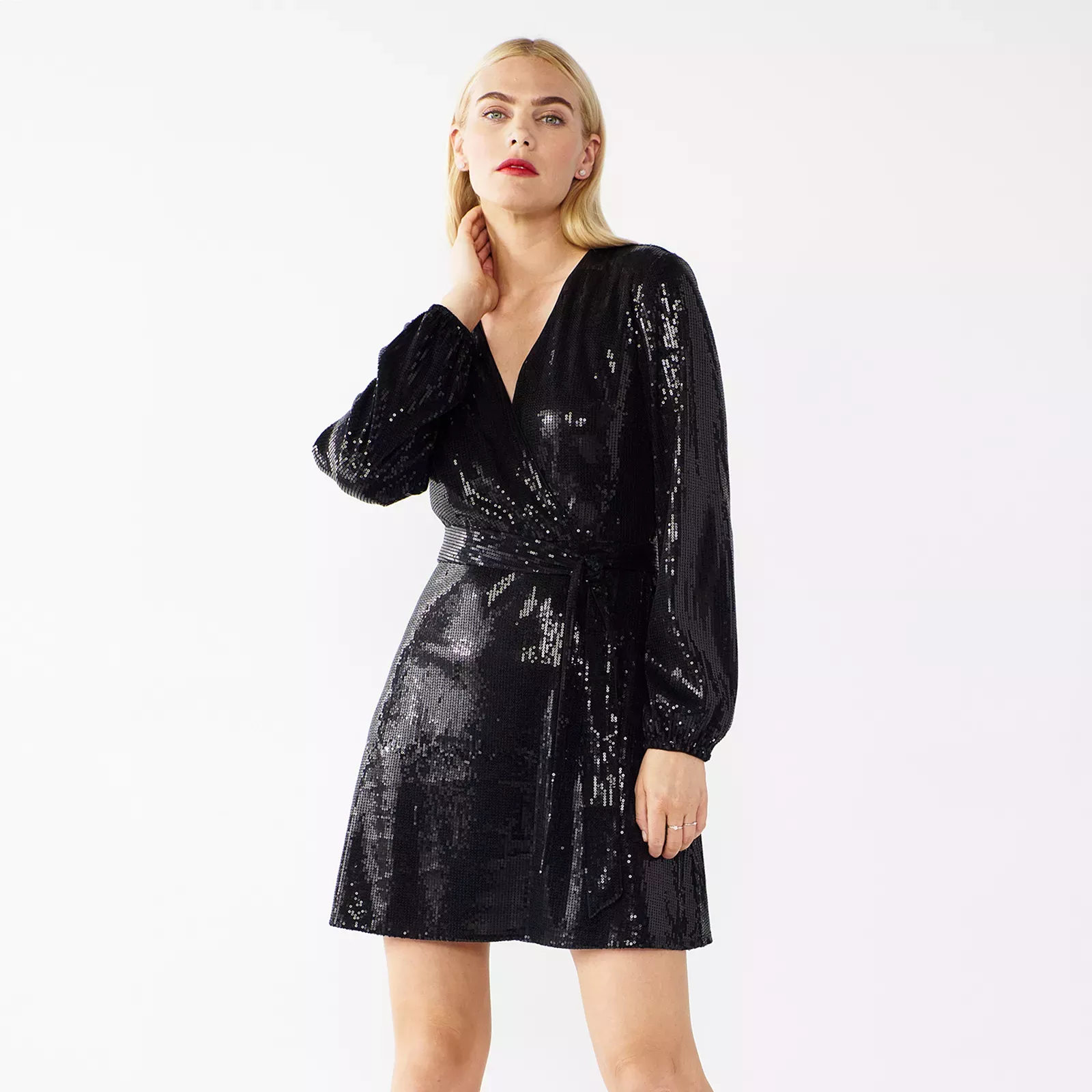 Women s Nine West Sequin Faux Wrap curated on LTK