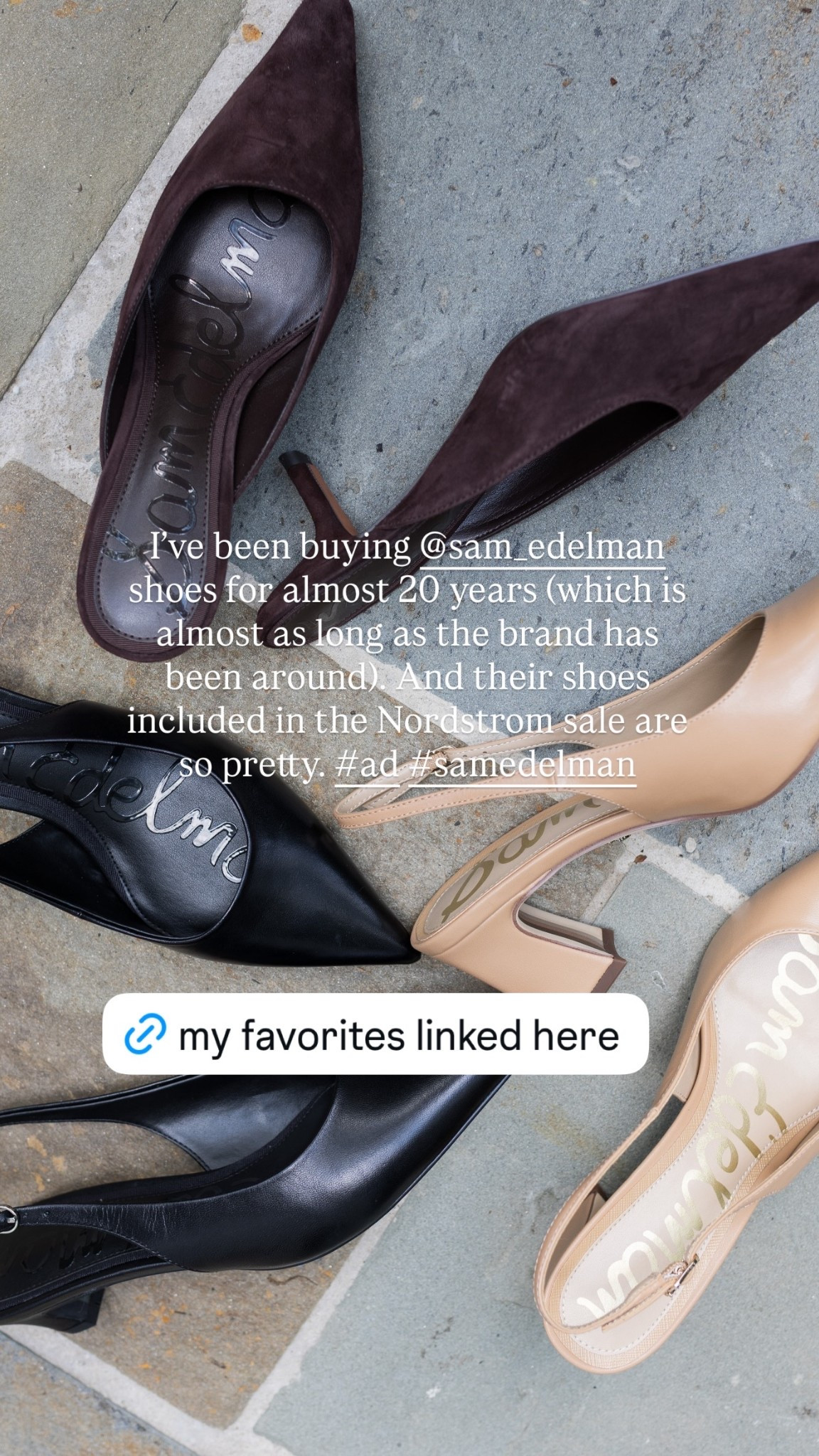 I’ve been buying @sam_edelman shoes for almost 20 years (which is almost as long as the brand has been around). And their shoes included in the Nordstrom sale are so pretty. #ad #samedelman