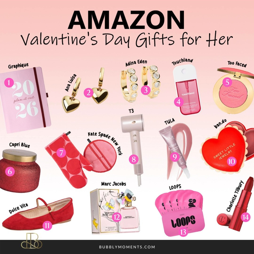 Valentine’s Day is the perfect time to surprise her with something she’ll truly love 💕 These Valentine’s Day Gifts for Her from Amazon make gifting easy and stress-free. Whether you’re shopping for your partner, a friend, or treating yourself, these picks are thoughtful, stylish, and perfect for the season of love. From cozy favourites to beauty must-haves and everyday essentials, each item is something she can enjoy again and again. I love how simple yet meaningful these gift ideas are—great for romantic surprises, Galentine’s celebrations, or a little self-care moment. Save this post for gift inspiration and tap to shop your favourites before Valentine’s Day arrives 💖
#LTKSeasonal #LTKBeauty #LTKselfcare #ValentinesDayGifts #GiftsForHer #ValentinesInspo #AmazonFinds #GiftIdeas #ValentinesShopping #GalentinesDay #ThoughtfulGifts #SelfLoveGifts #GiftGuide #TrendingGifts 

 