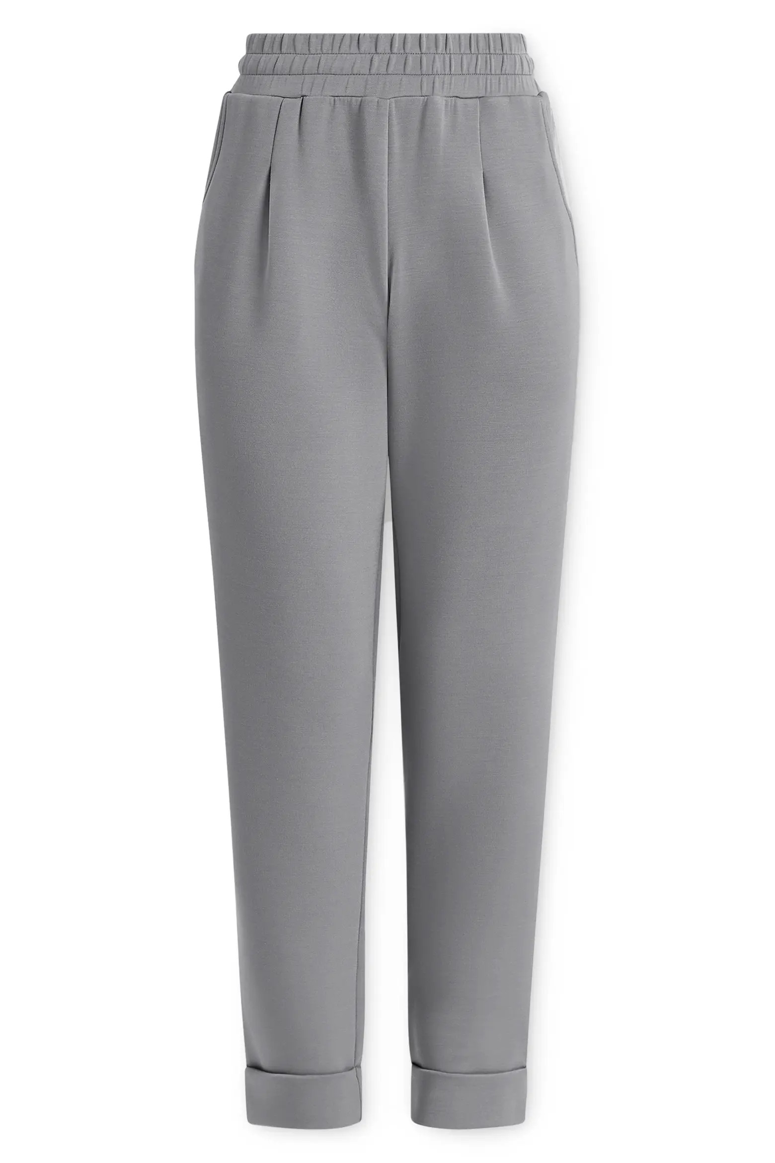 Rolled Cuff DoubleSoft High Waist Crop Pants (Women) | Nordstrom | Nordstrom