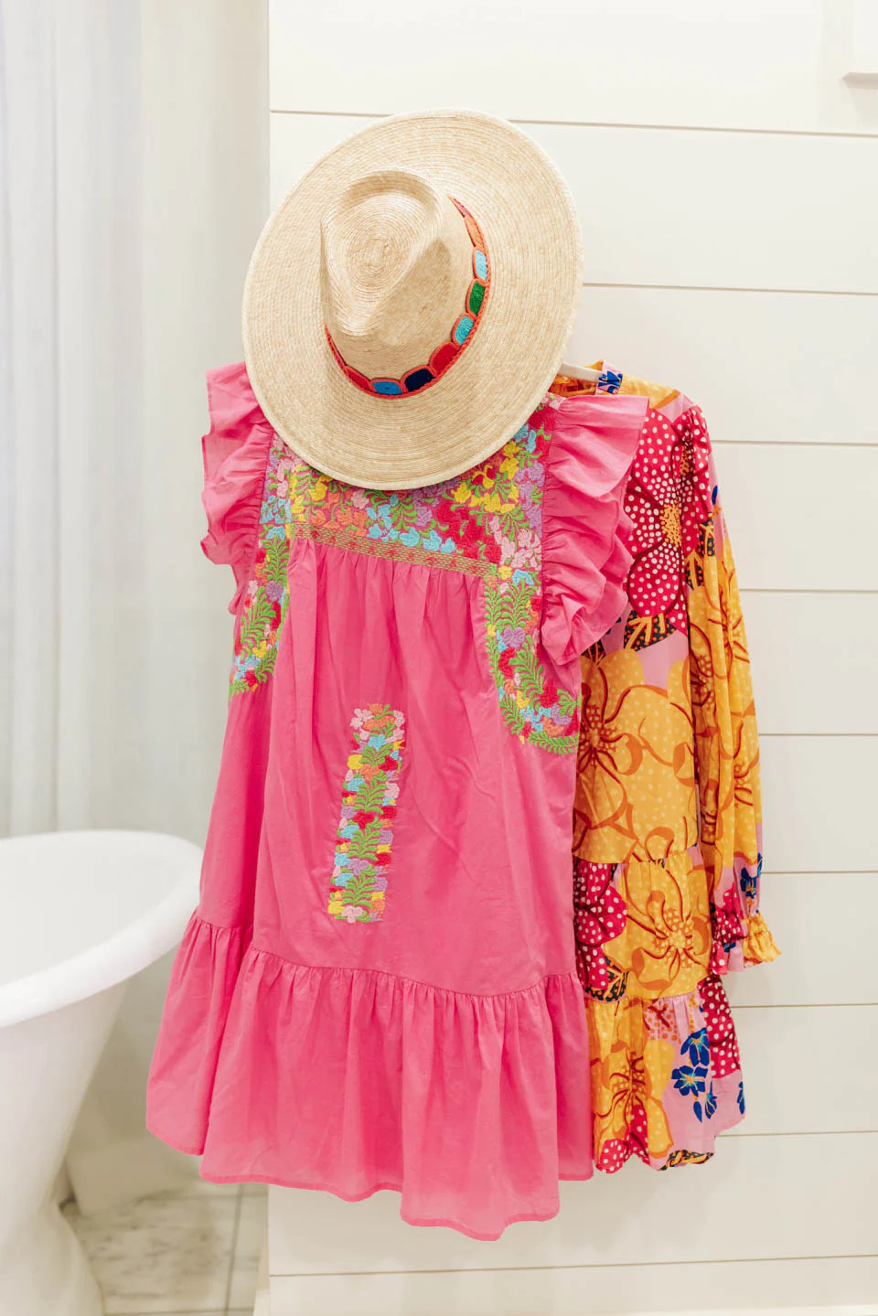 The Nellie Ruffle Neck Dress | J.Marie