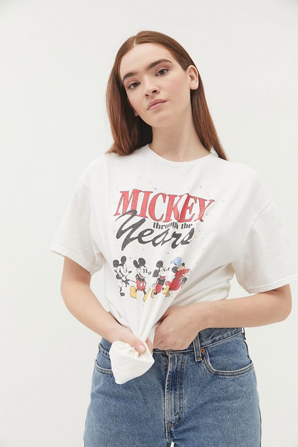 Junk Food Mickey Throughout The Years Tee | Urban Outfitters (US and RoW)