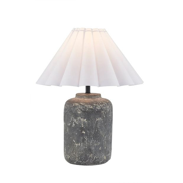 Weathered Elegance Table Lamp | Antique Farm House