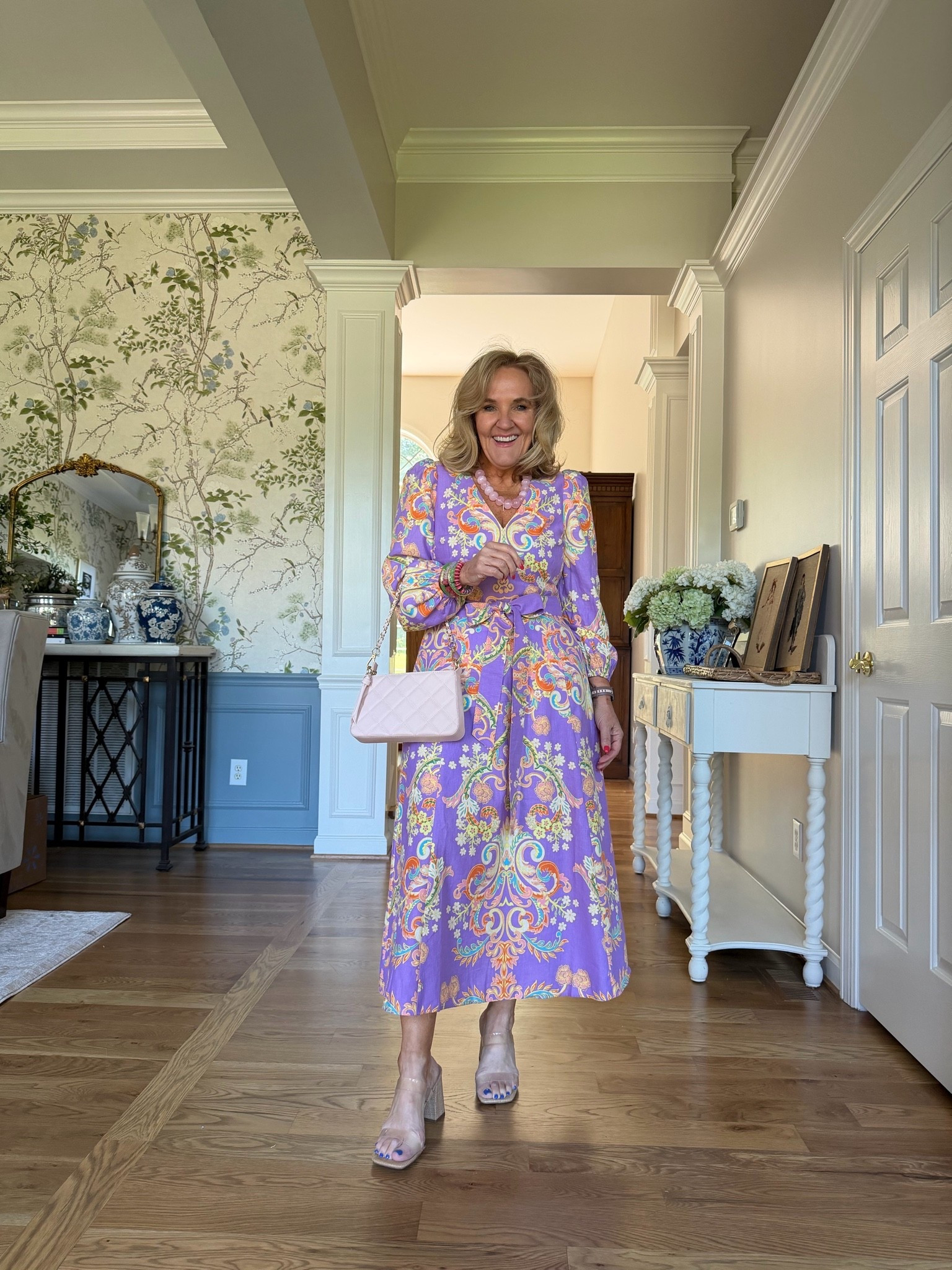 This dress is gorgeous!!!! Wearing size 8 petite 

Wedding guest afternoon tea bridal shower Mother’s Day

#LTKMothersDay #LTKOver40 #LTKSaleAlert