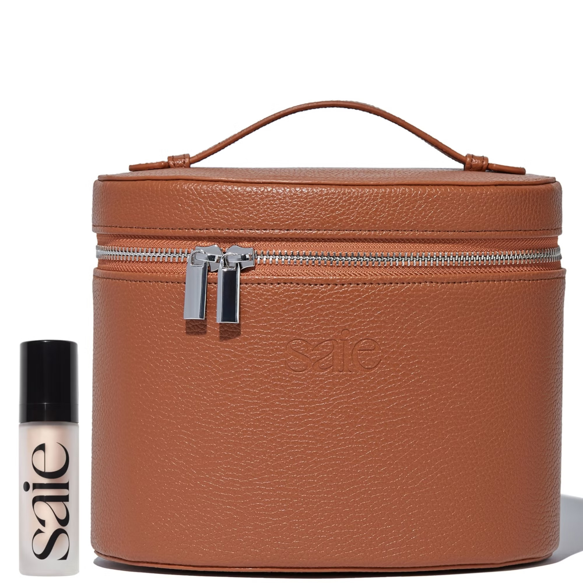 Saie Vanity Case & Glowy Super Gel: Various Shades | Cult Beauty