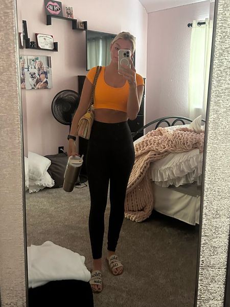 Pilates outfit of the day 🧡

#LTKstyletip #LTKfit #LTKSeasonal