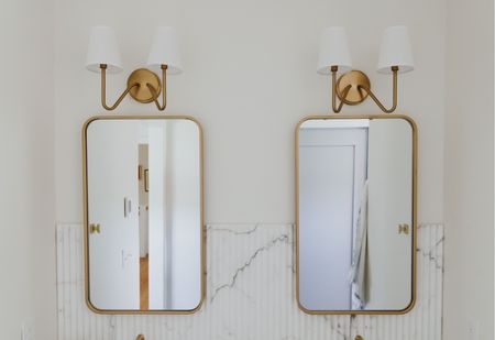 The prettiest mirror for your bathroom🪞

#LTKHome
