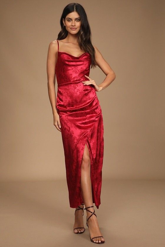 Red Maxi Dress Wedding Guest Dress  | Lulus (US)