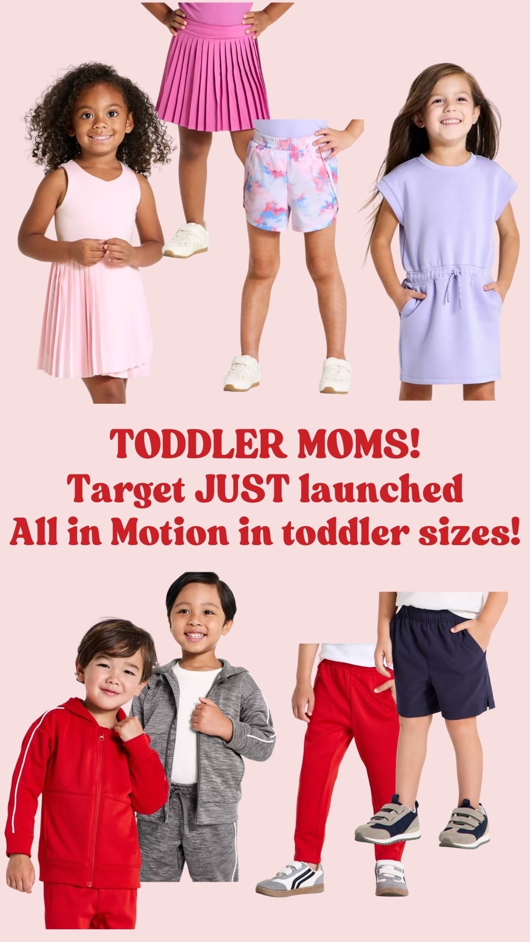 Target just launched All in Motion for toddlers!!! So many cute new styles and matching moments for kids and toddlers!

#LTKKids #LTKActive