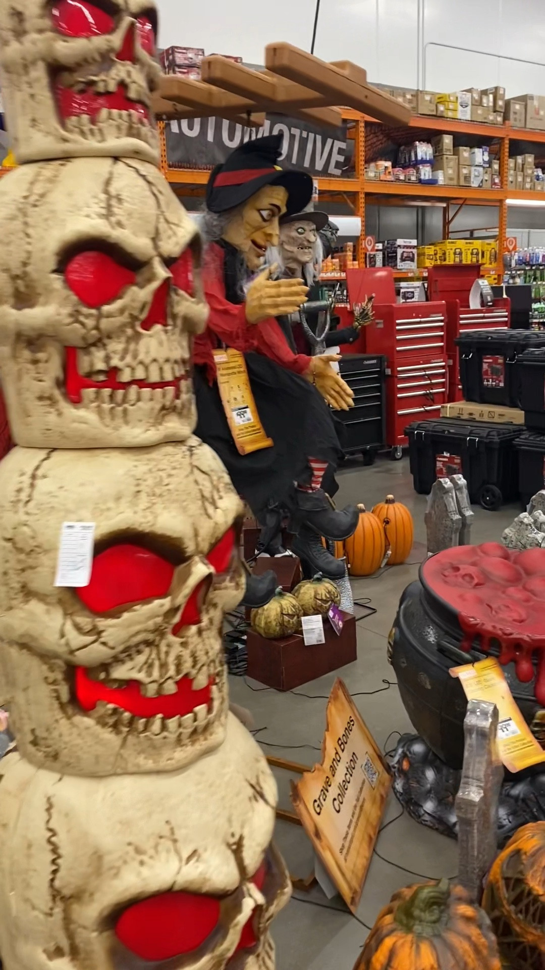 Halloween decorations at the Home Depot, 

#LTKHalloween #LTKFallSale #LTKSeasonal