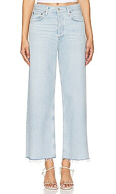 AGOLDE Ren High Rise Wide Leg in Smash from Revolve.com | Revolve Clothing (Global)