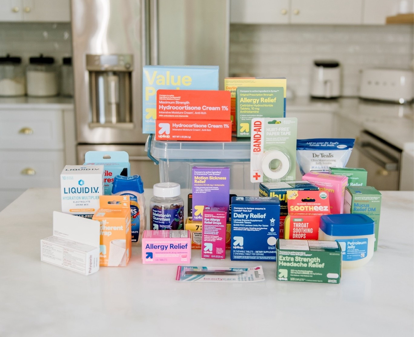 All the essentials for an on-the-go medicine cabinet! I sent this with my daughter to college but it would be great for vacations or road trips as well.

#LTKmomlife #LTKTravel