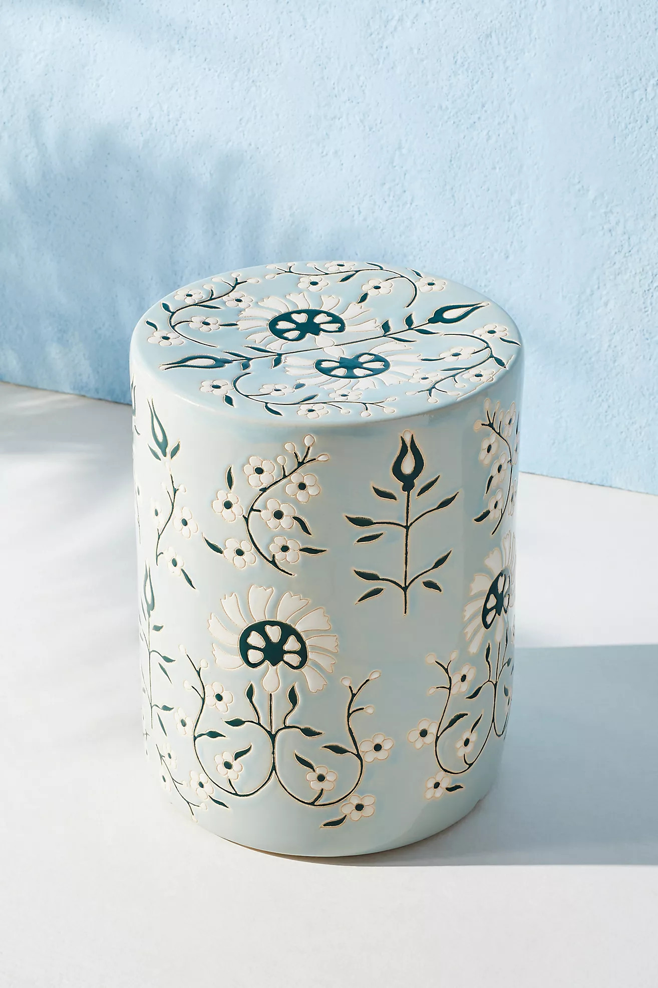 Mabel Ceramic Side Table | Anthropologie (US)
