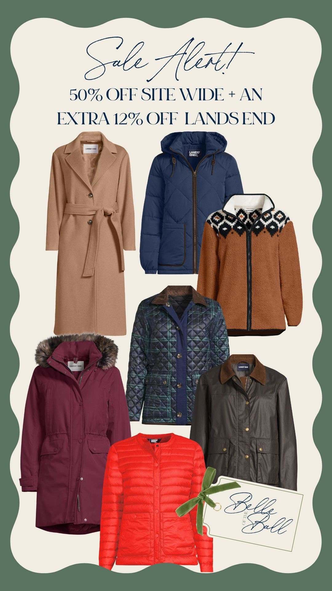 SALE ALERT: 50% off Lands End + an extra 12% off today only! 

#LTKCyberWeek #LTKGiftGuide #LTKHoliday