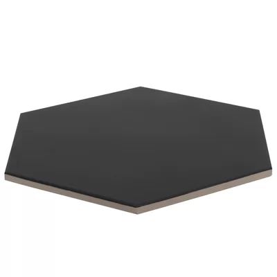 Elle 10" x 9" Beveled Porcelain Field Tile Industry Tile Color: Black | Wayfair North America