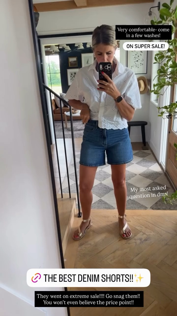 The best denim shorts- on major sale!

My most asked question in dms!

They went on extreme sale!!!! Go snag them!! You won’t even believe the price point!! Very comfortable- come in a few washes! Walmart for the win!
