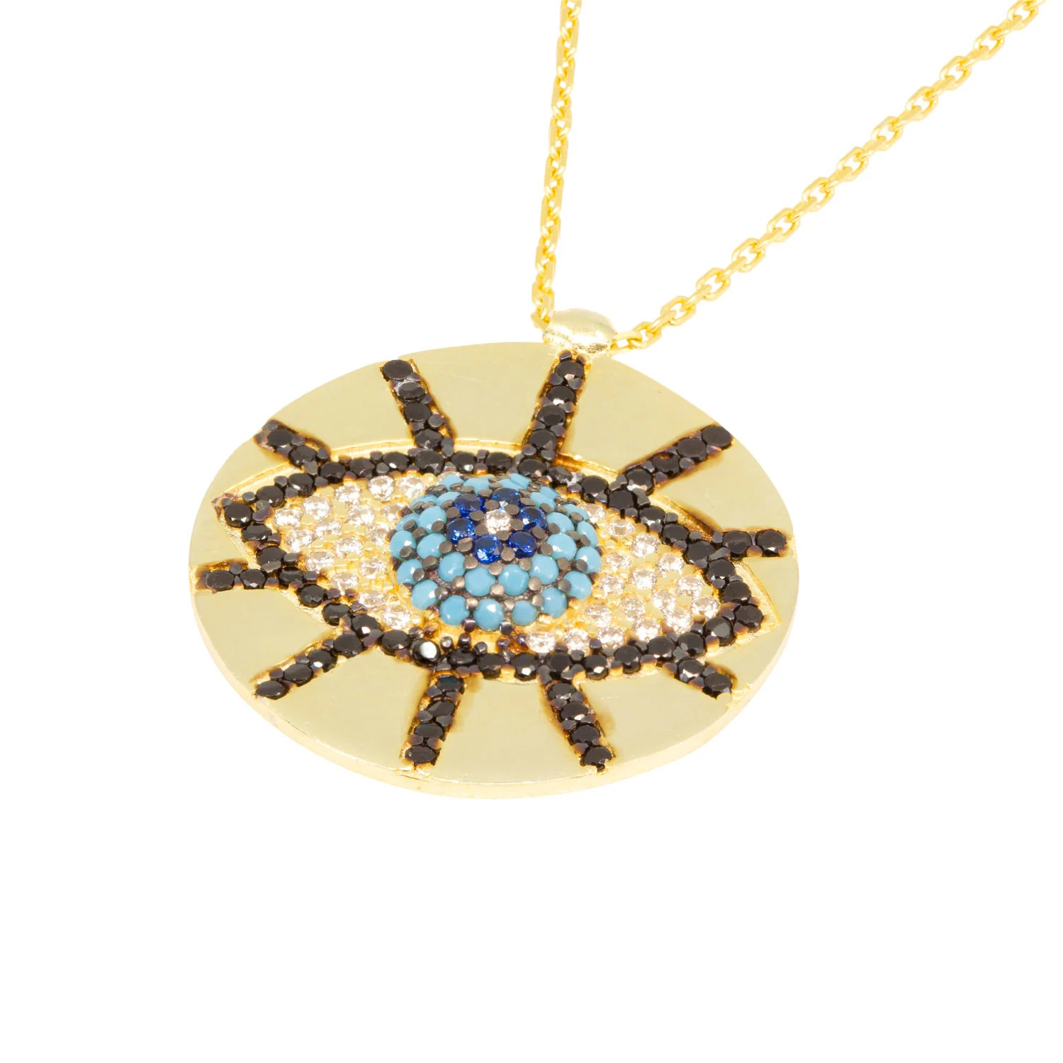 Full Evil Eye Necklace | Ragen Jewels