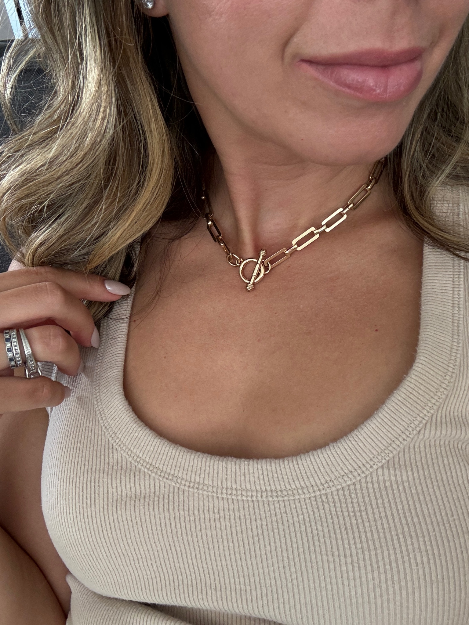 This ettika toggle necklace is a best seller. Looks so great layered or on its own. 

#LTKStyleTip