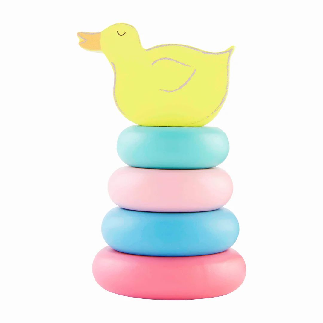 Wooden Duck Stacking Toy | Ellie and Piper