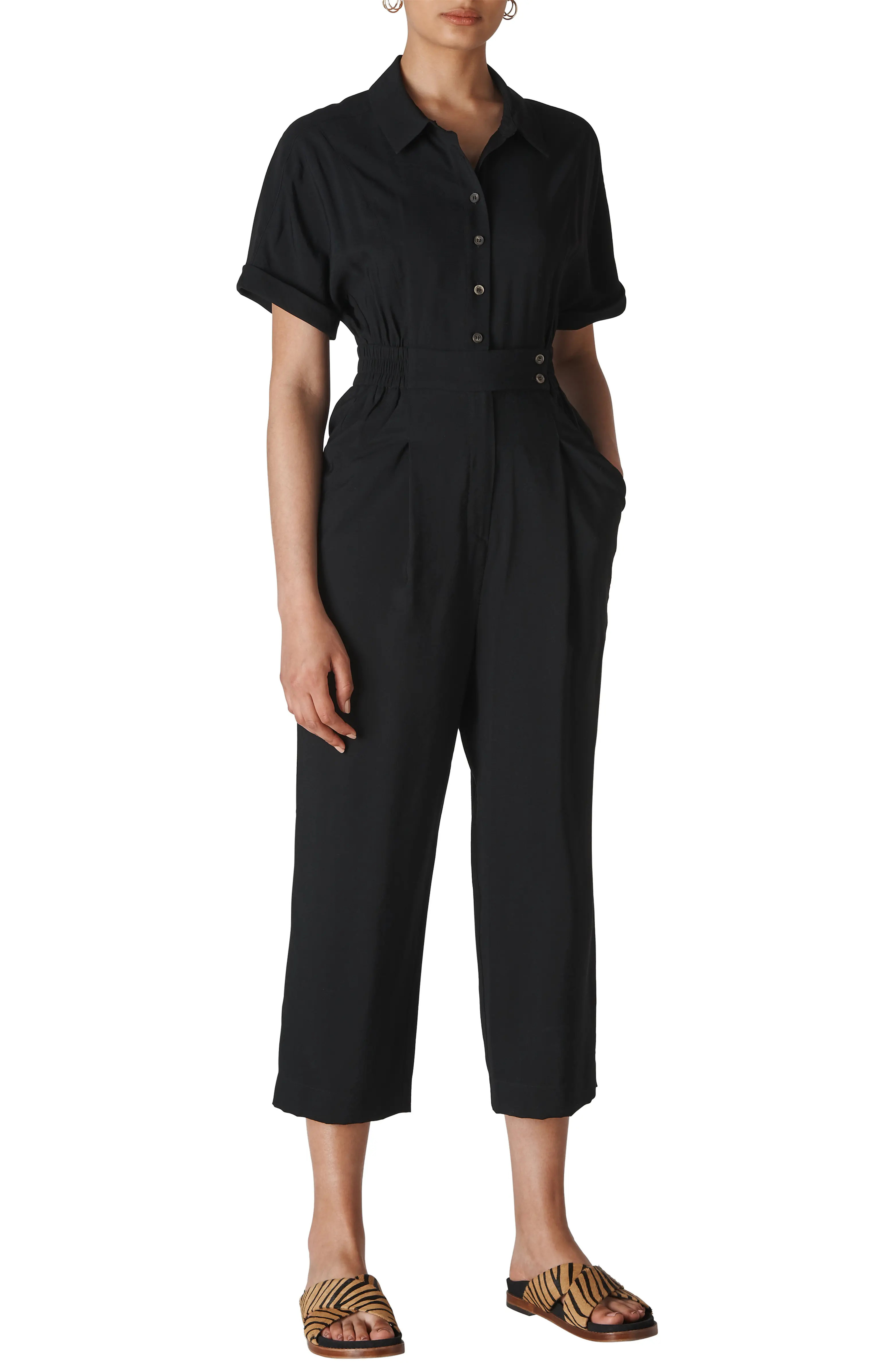 Lidia Crop Jumpsuit | Nordstrom