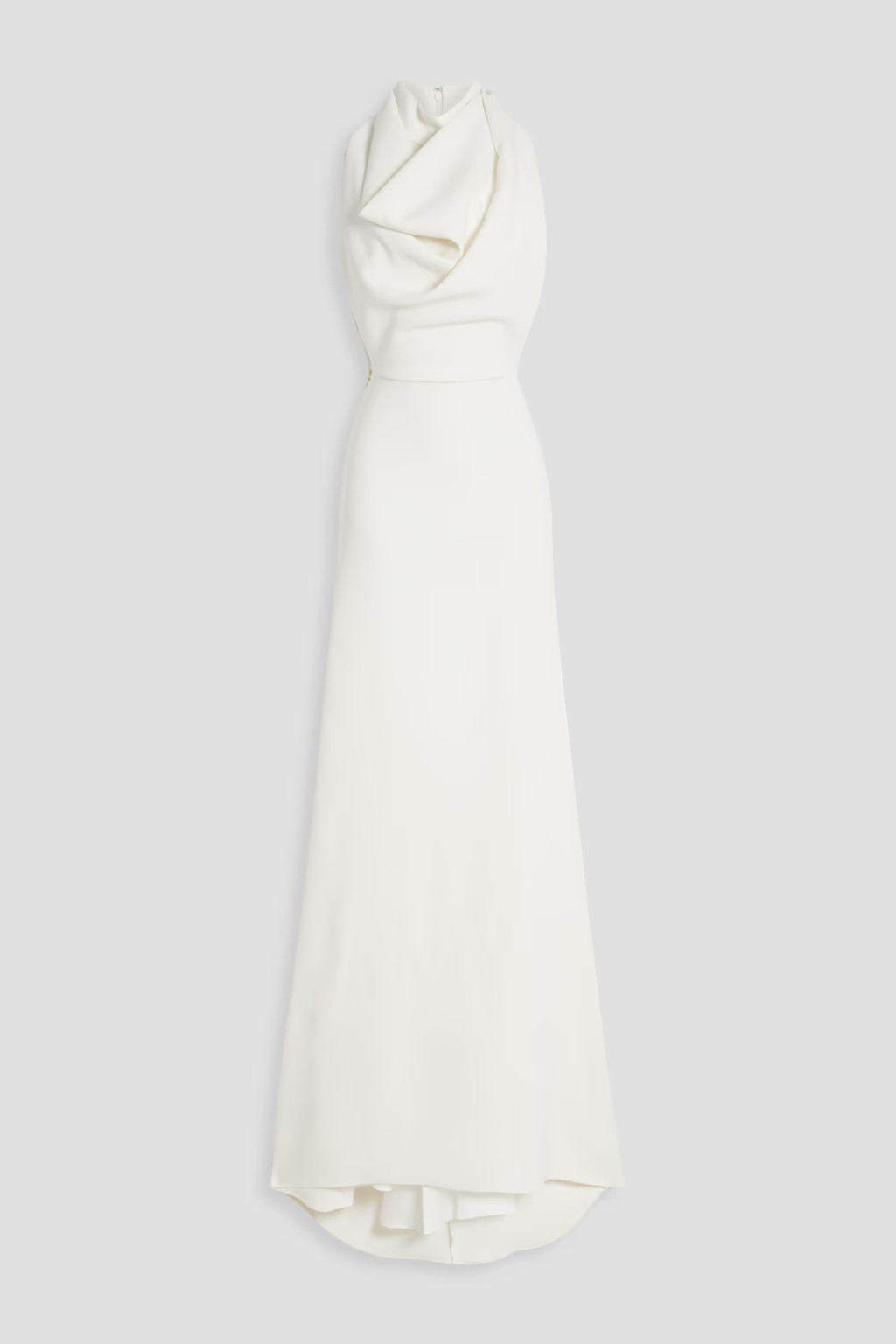 Draped crepe gown | The Outnet (US and CA)