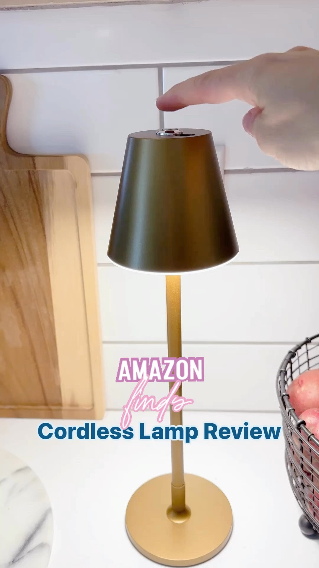 Amazon Cordless Lamp Review 

All metal! Very sturdy! Comes in a 2-pk. 

This is color: bronze. 

Love the diffused light and how sleek this lamp is! Perfect for tailgates, bathrooms, or picnics! 

#LTKFindsUnder50 #LTKFamily #LTKHome