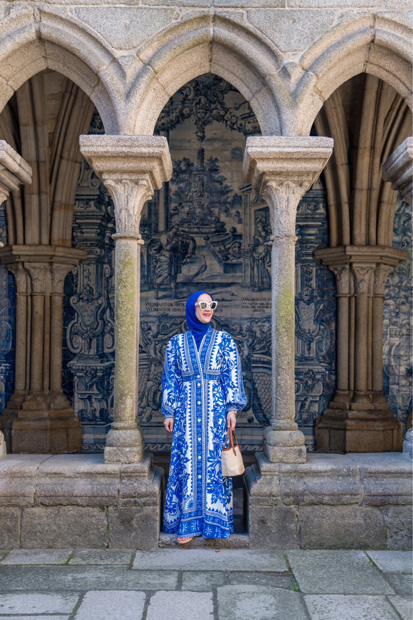 This blue farm Rio maxi dress is perfect for blending in among all the Portuguese tiles! 

#LTKStyleTip #LTKSeasonal #LTKTravel