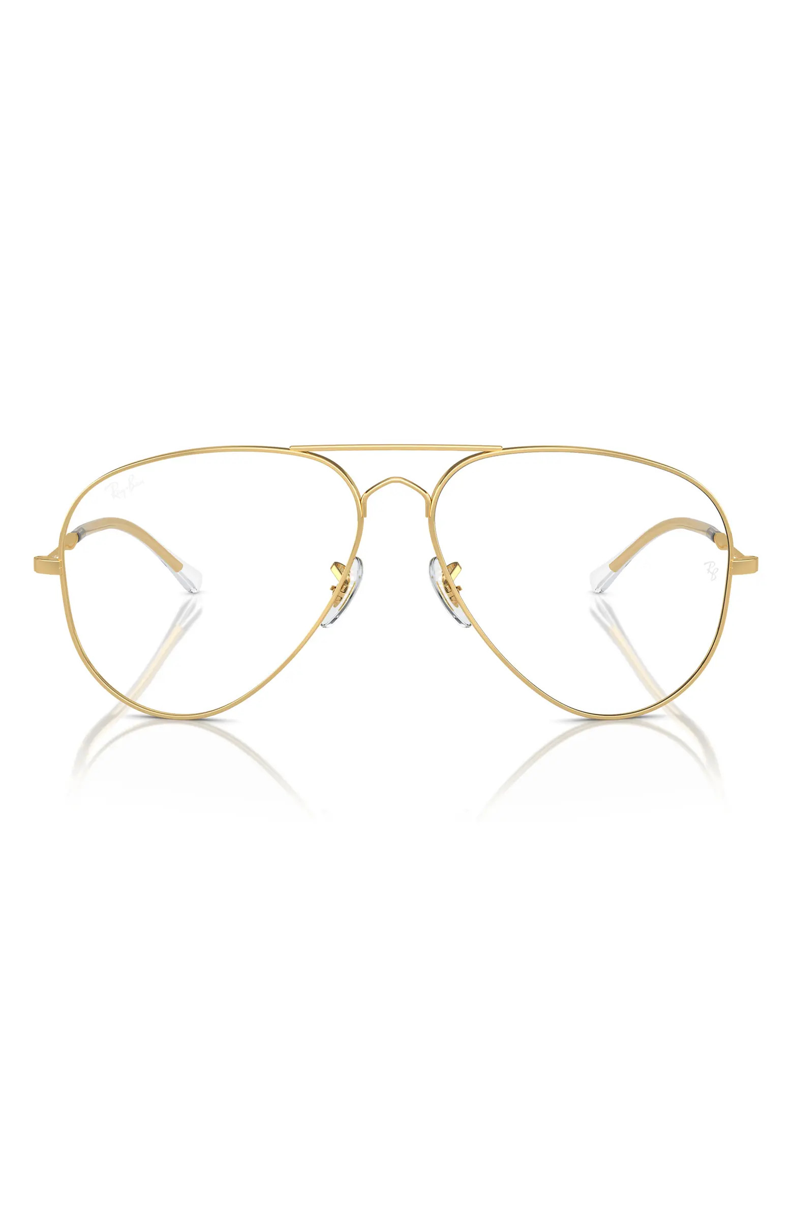 58mm Old Pilot Polarized Aviator Sunglasses | Nordstrom