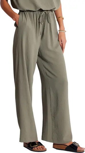 Serafina Olive Drawstring Pant | Nordstrom