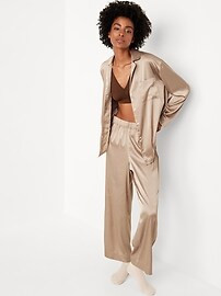 Satin Pajama Pant Set | Old Navy (US)