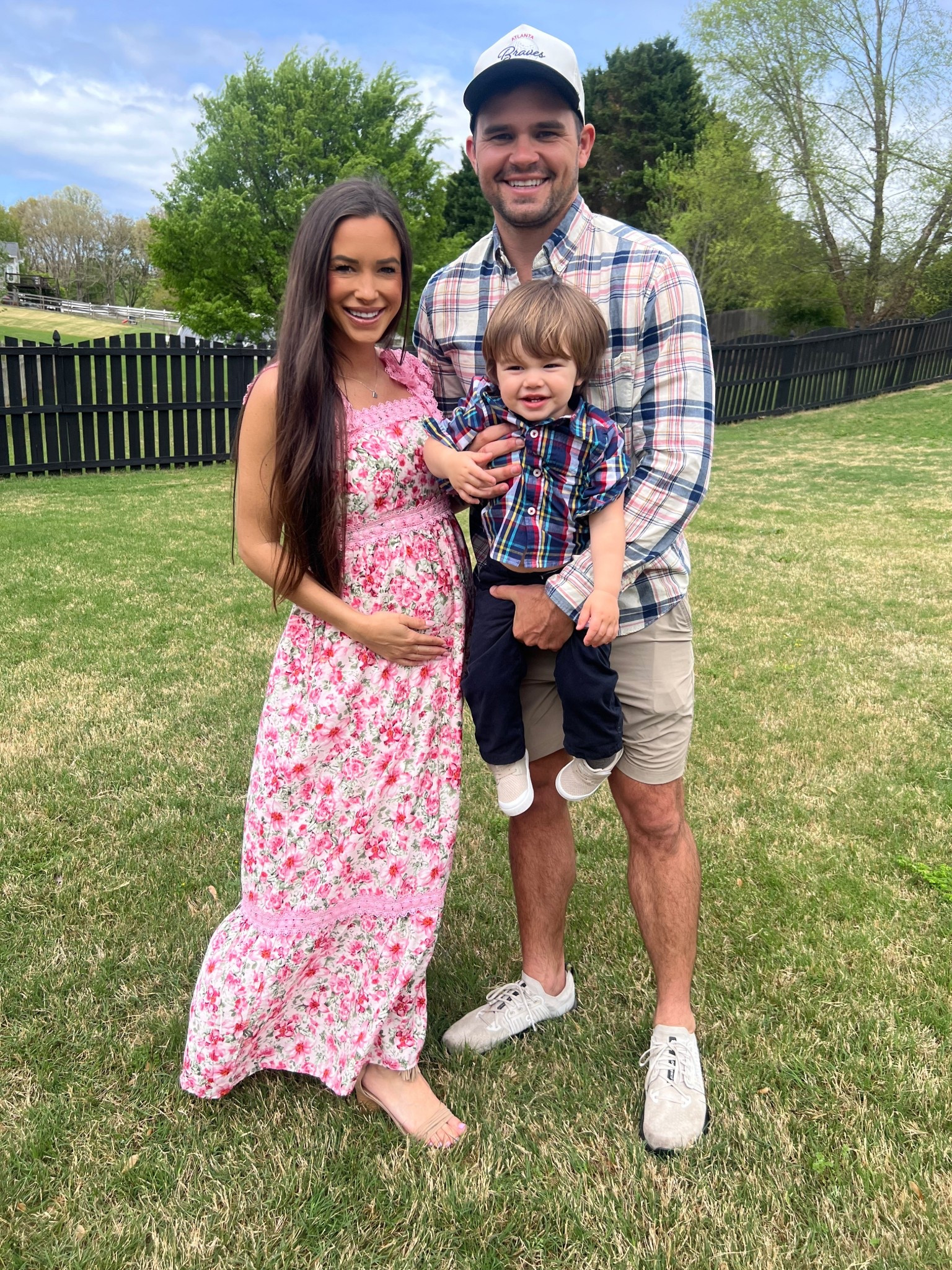 Dress: size small 

Spring dresses | spring outfit | Easter dress | floral dress | pink dress 

#LTKootd #LTKBeauty #LTKBump
