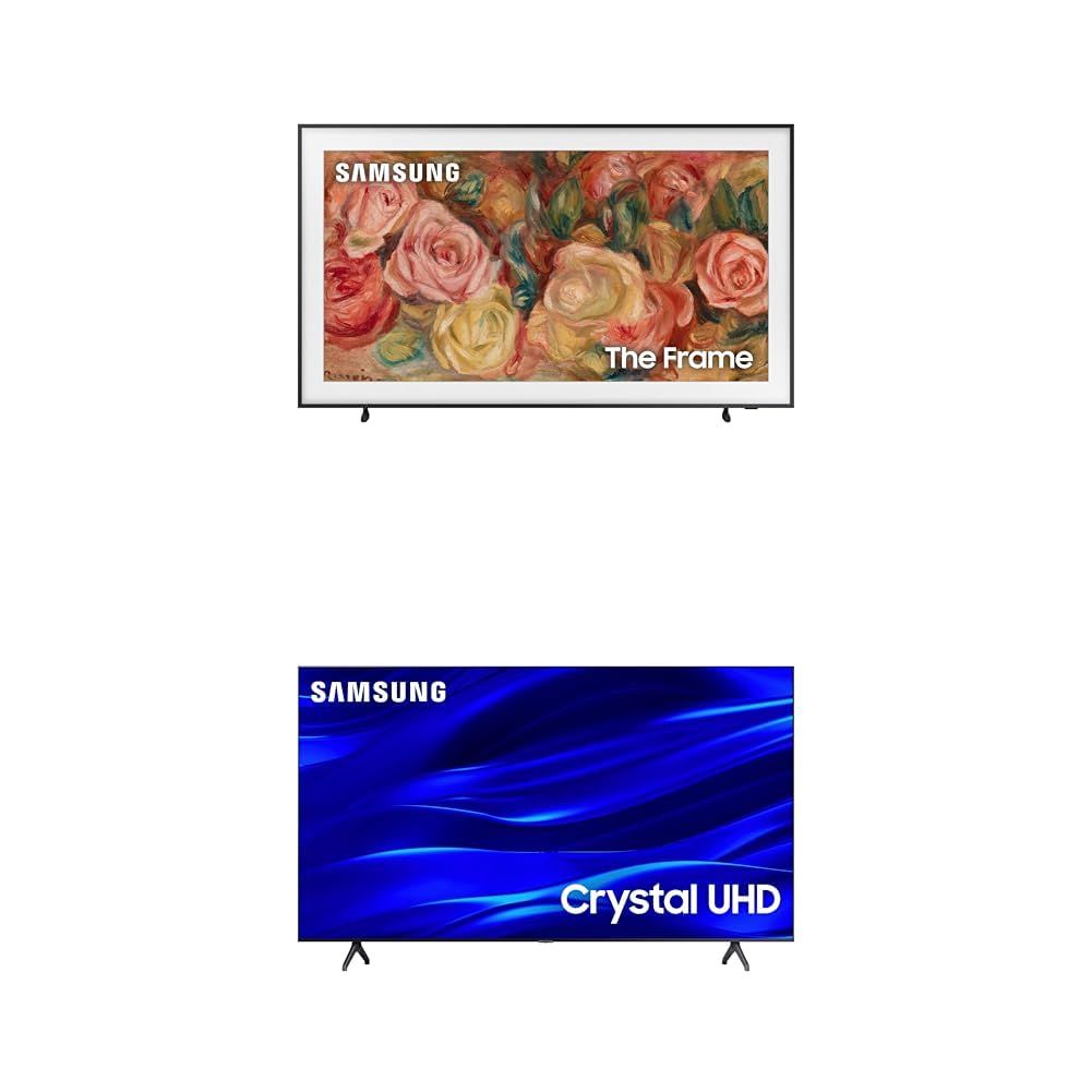 SAMSUNG 43-Inch Class QLED 4K LS03D The Frame Series Quantum HDR Smart TV (QN43LS03D) + 65-Inch C... | Amazon (US)