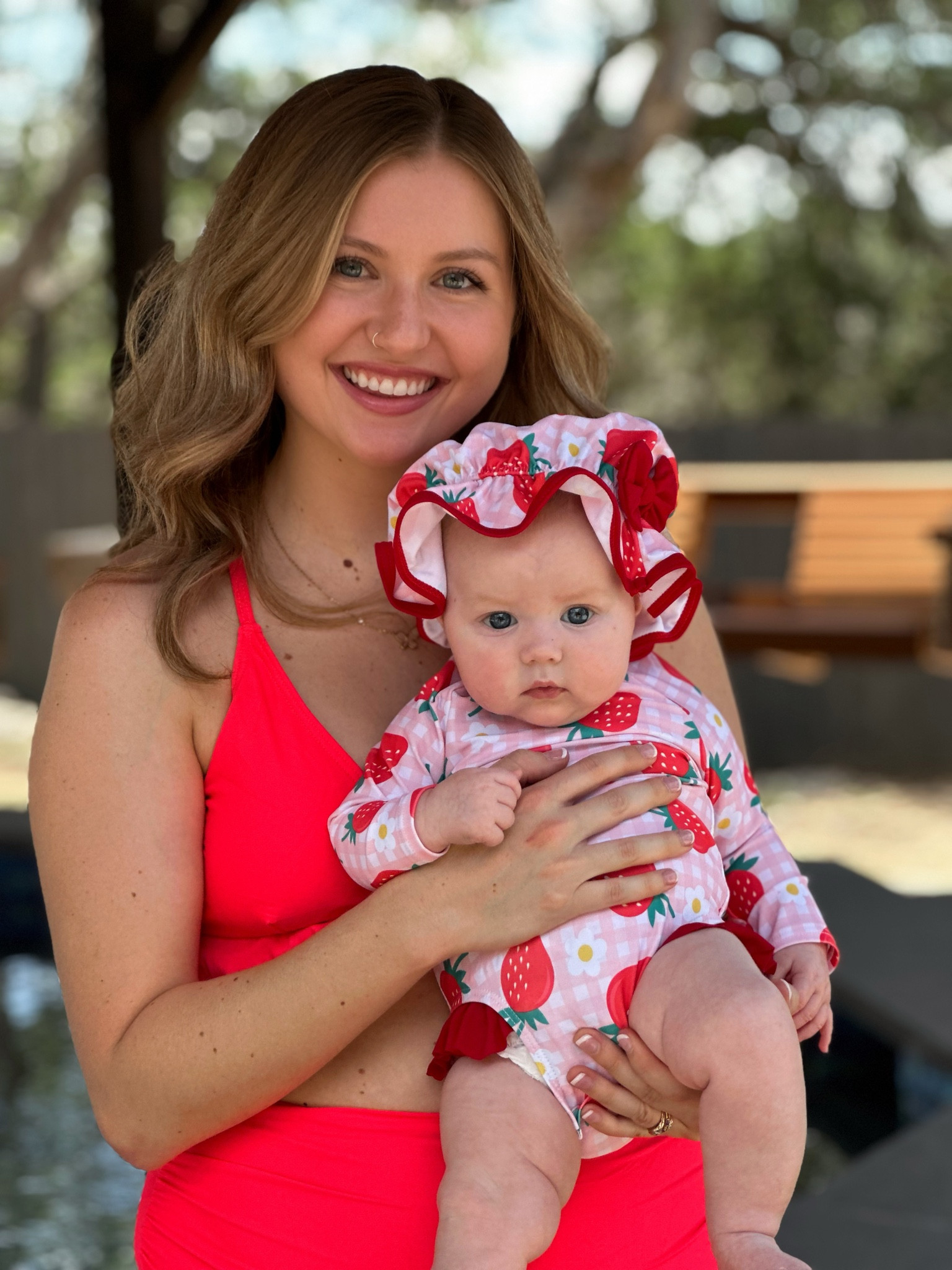 Like strawberries on a summer evening 🍓

#LTKSwim #LTKSeasonal #LTKSummerSales