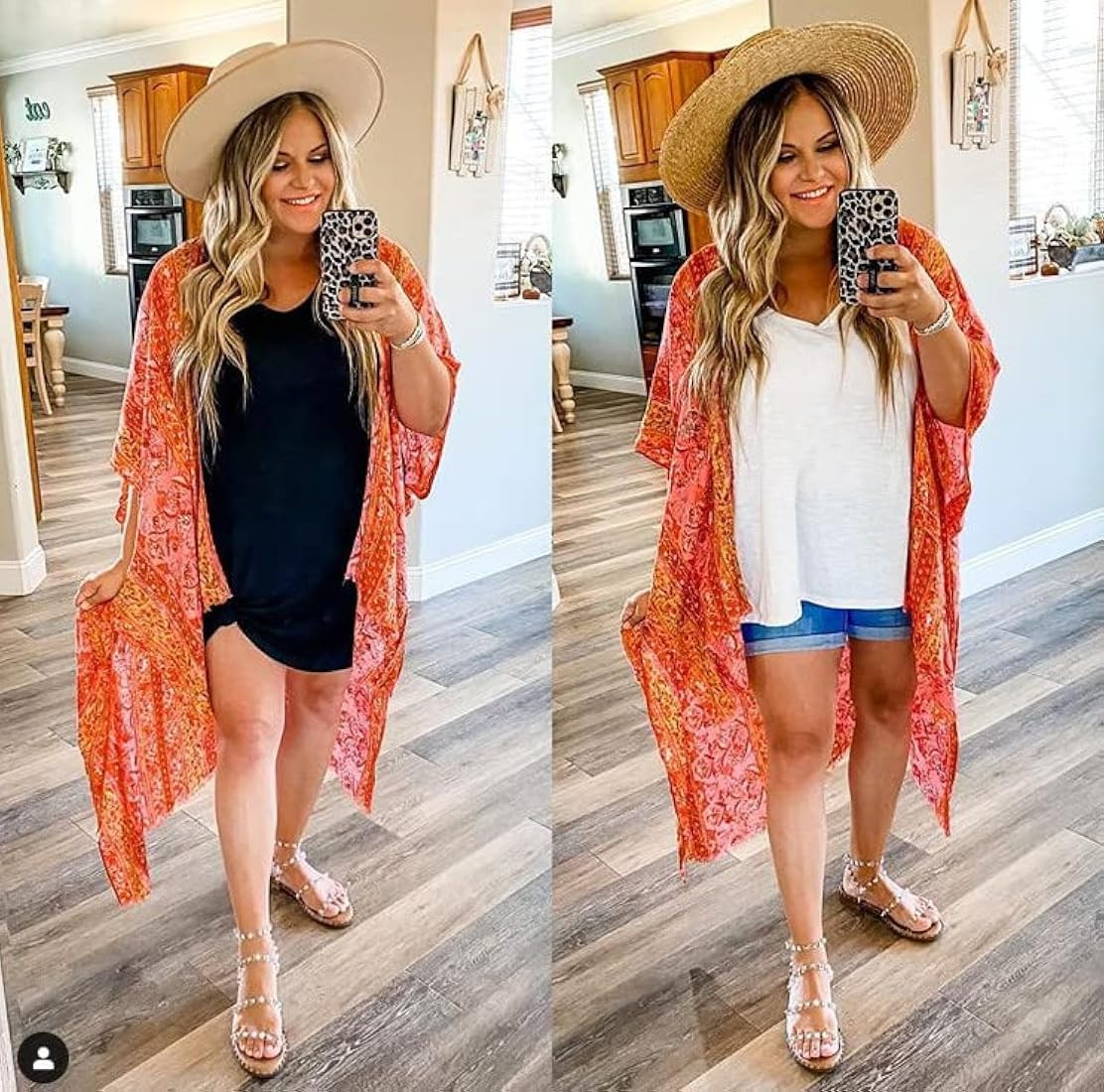 Breezy Lane Beach Coverup for Women Boho Clothes Summer Kimono Cardigans Swimsuit Cover Up for Va... | Amazon (US)