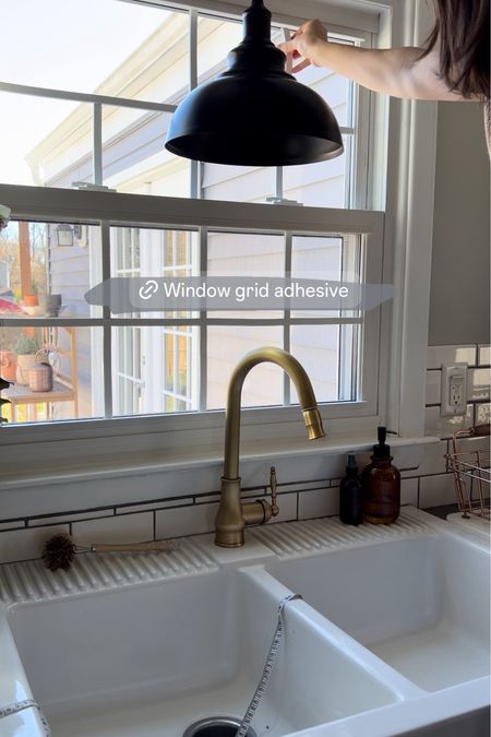 Window grid adhesive to add charm to your window!

#LTKHome
