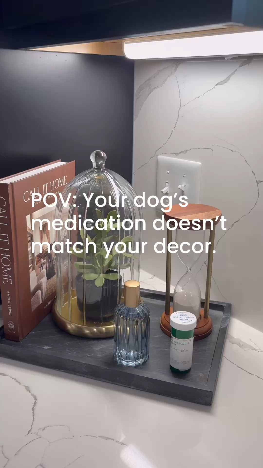 Apparently, even the dog’s allergy meds have to pass the aesthetic test. 😂
Because I’m all for real life… I just don’t think real life needs to live in an ugly plastic bottle on my pretty tray.
So I found a much prettier solution. ✨
Pretty homes. Real life. Lots of dogs. 🤎

The little container is linked in my stories if you want to copy this tiny (but very satisfying) upgrade.

#LTKHome