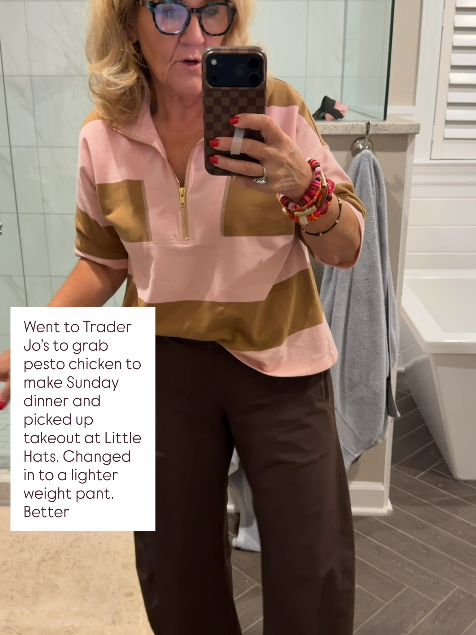 Top size med 
Viral Ruti pants size 10 petite $55 off thru Wednesday

#LTKSaleAlert #LTKOver40 #LTKootd