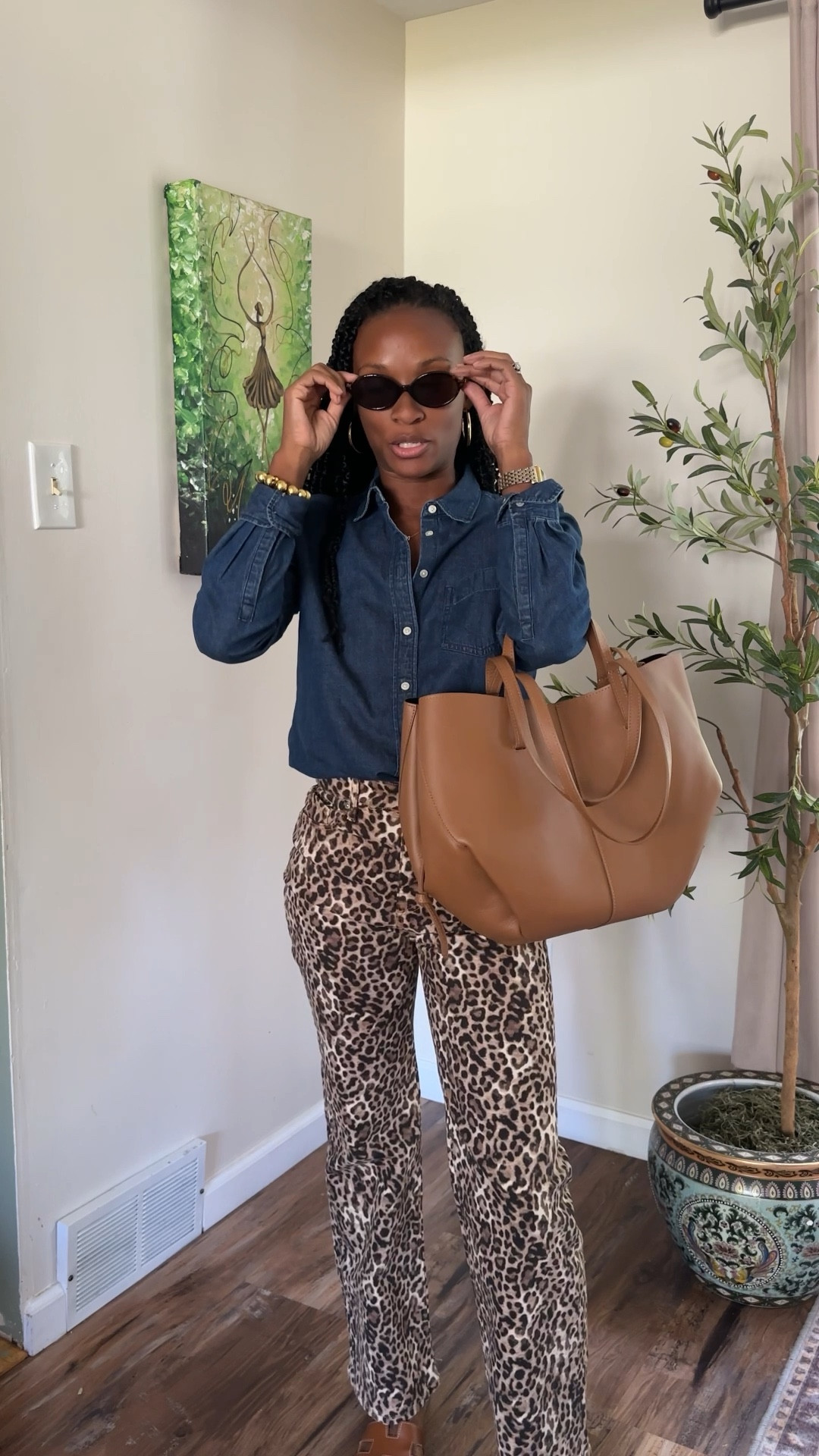 Dead over these leopard jeans!  I’m wearing a size 24P

#LTKPetite #LTKSaleAlert