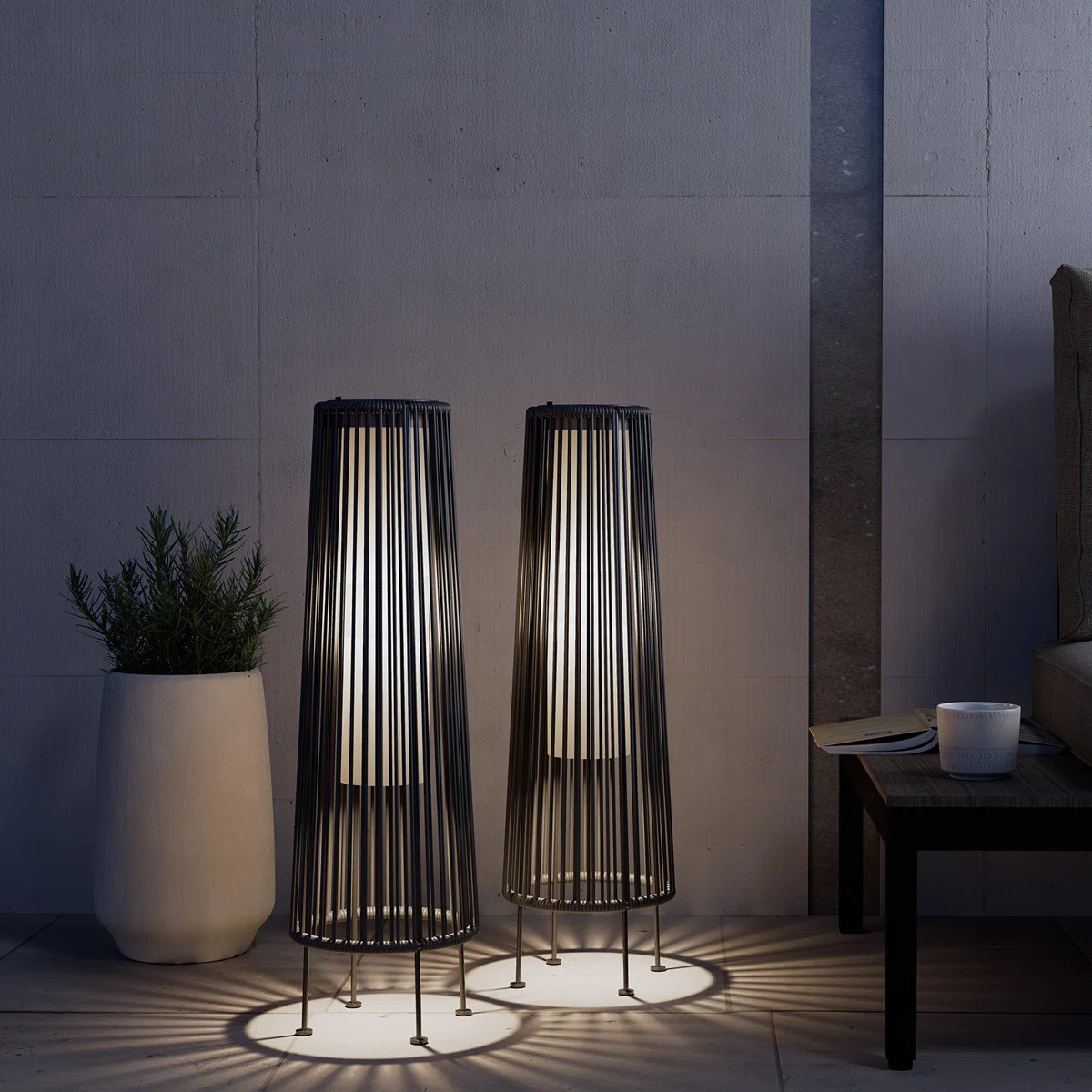 GORDES Floor Solar Light (Set of 2) | Wayfair North America
