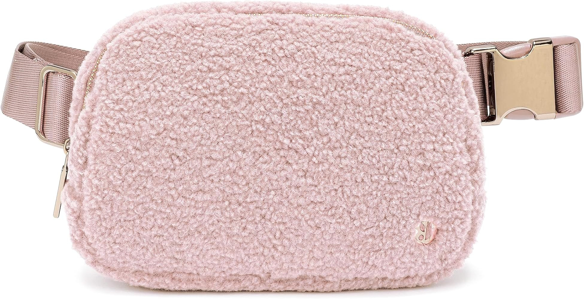 FODOKO Sherpa Belt Bag, Fleece Crossbody Bag Fanny Pack for Women Fashionable Everywhere Waist Bu... | Amazon (US)