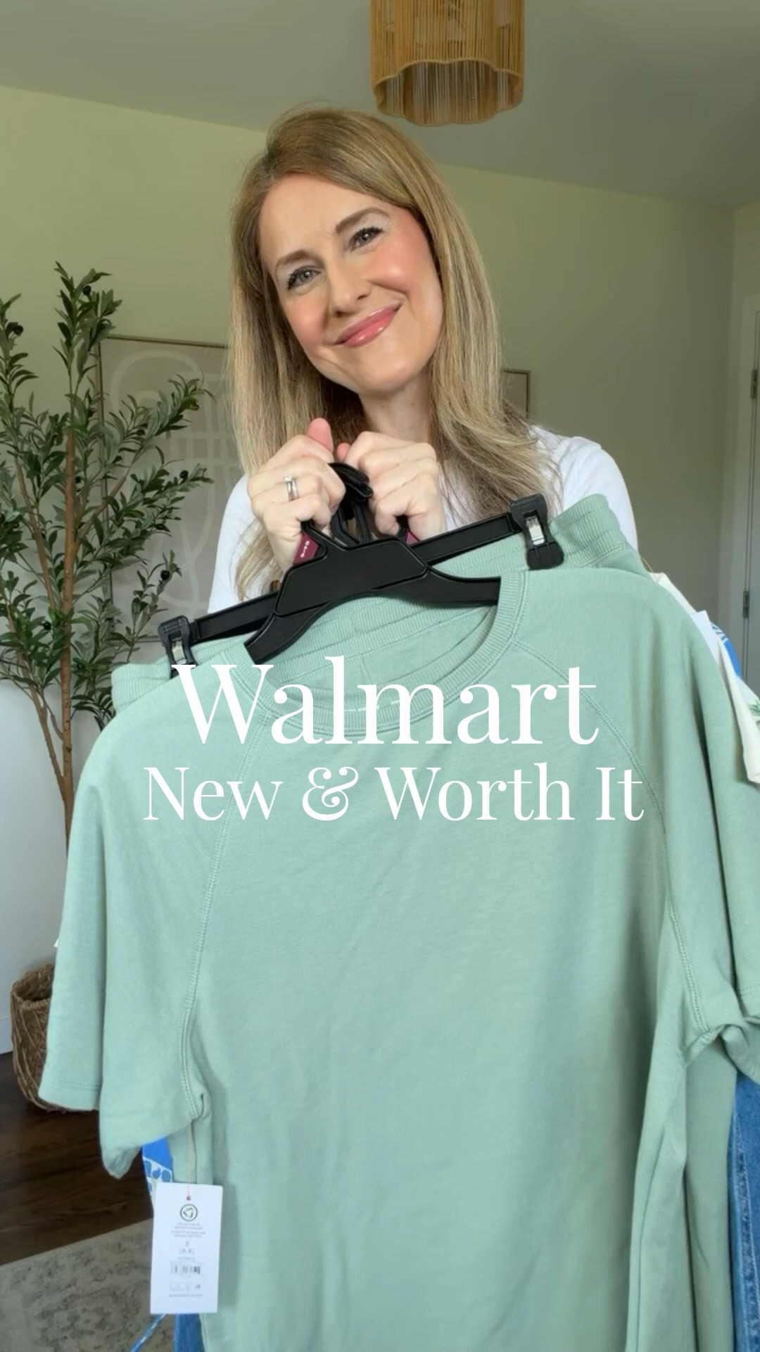 It’s Sunday which means a new round of Walmart outfits! Pajamas and lounge set tts small. Sweater tee tts small. Dress tts small. Graphic tees xl. Skirt tts 6. Don’t size down. #walmartfashion