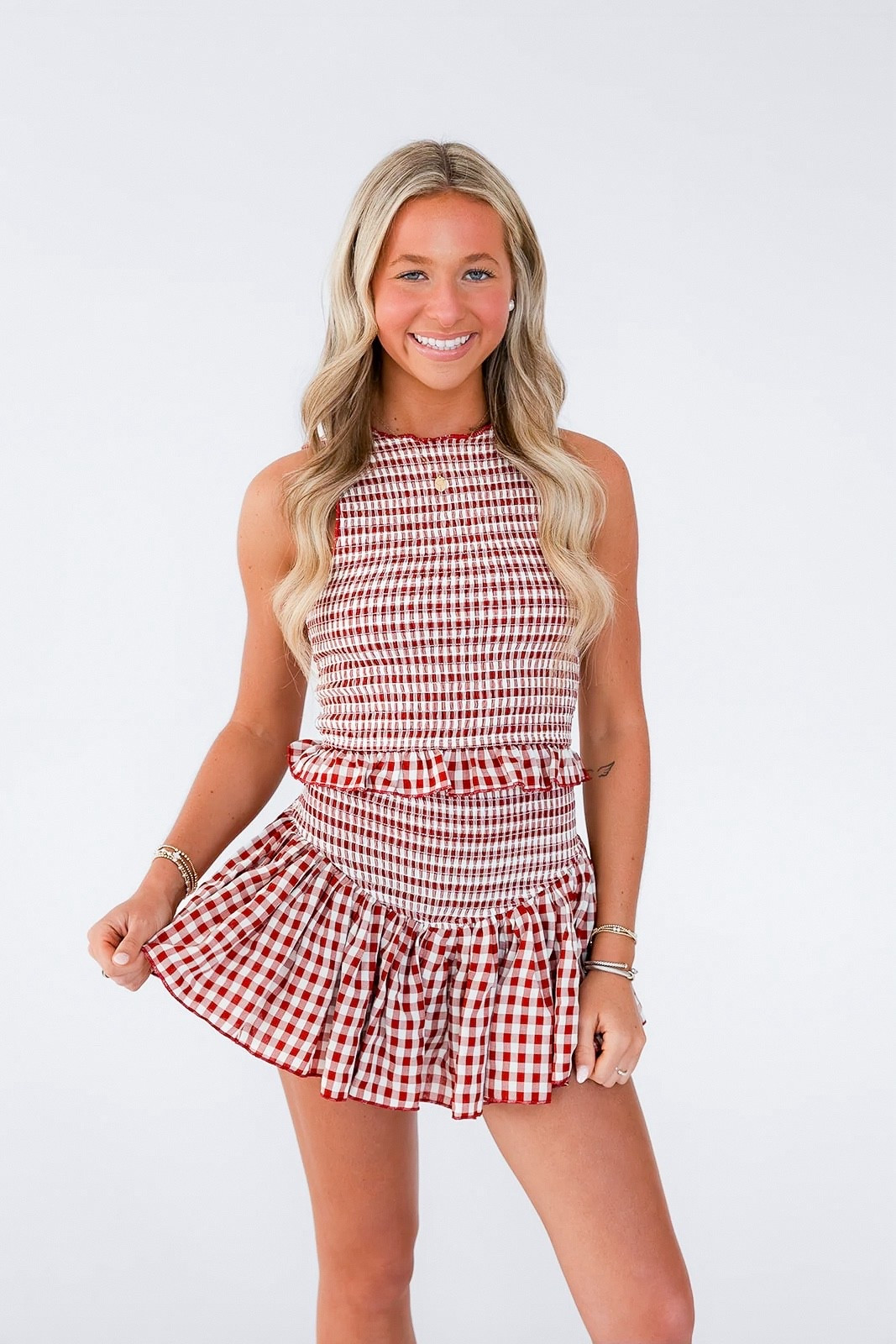 red gingham game day set!stadium

#LTKootd #LTKFestival